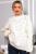 Свитер оверсайз Анита (белый) Б14761-1М