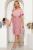 Платье "Неотразимая" (пинк) П4124 Платье "Неотразимая" (пинк) П4124